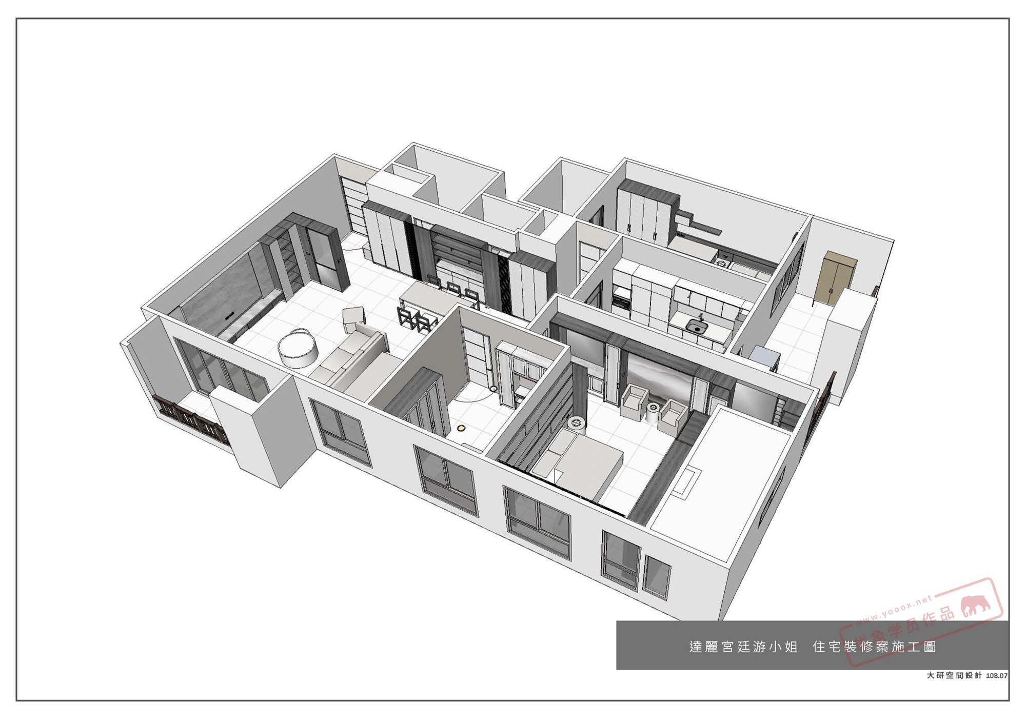 (学员）台湾_達麗宮廷裝修案施工圖