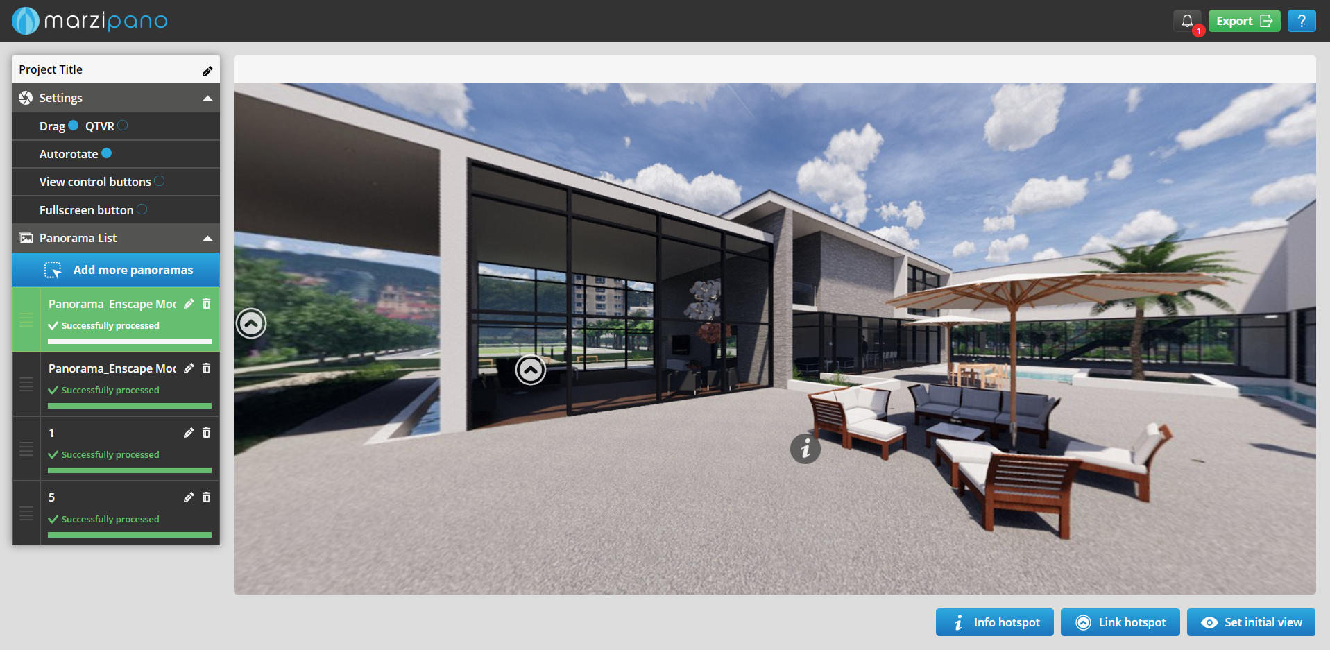 Marzipano免费在几分钟内完成全景旅游