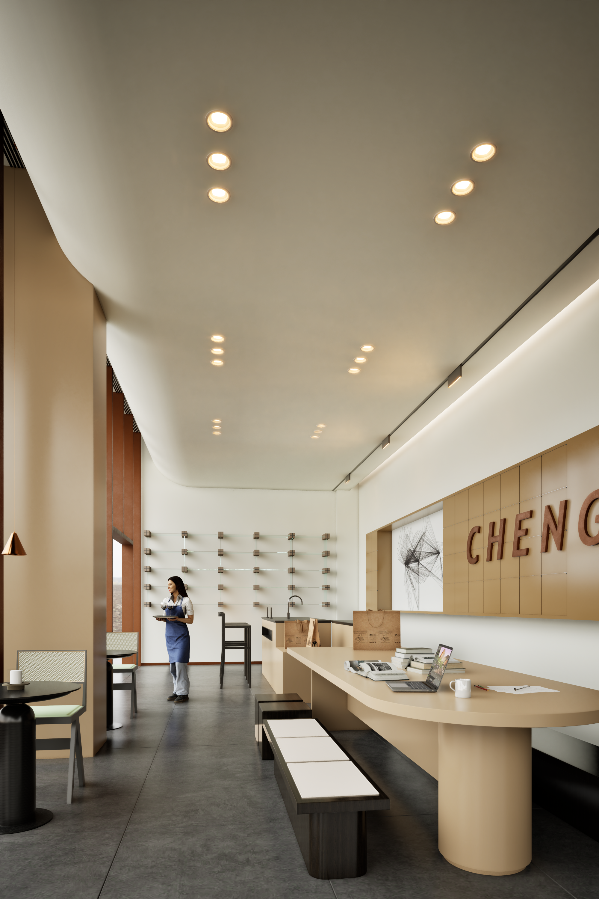 01茶空间阴天日景