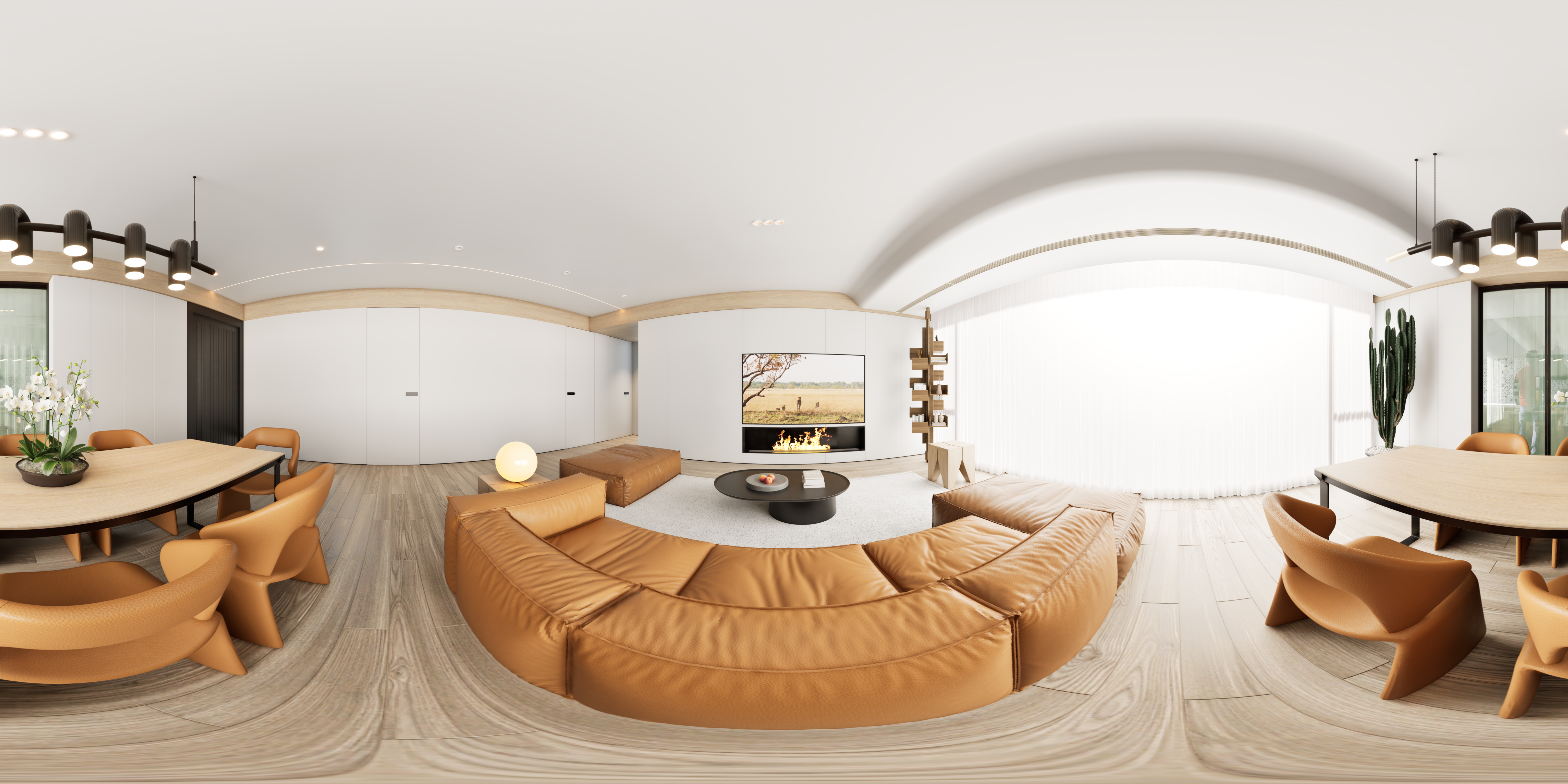 03 平层客餐厅空间组合-3