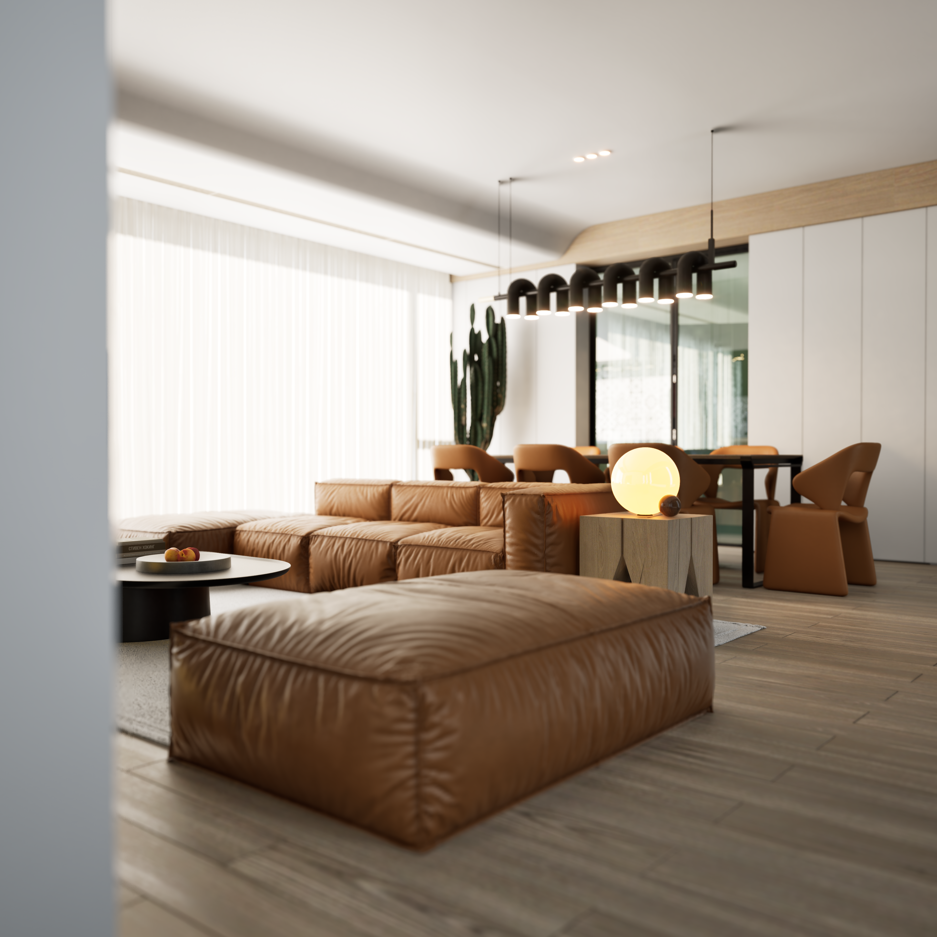 03 平层客餐厅空间组合-2