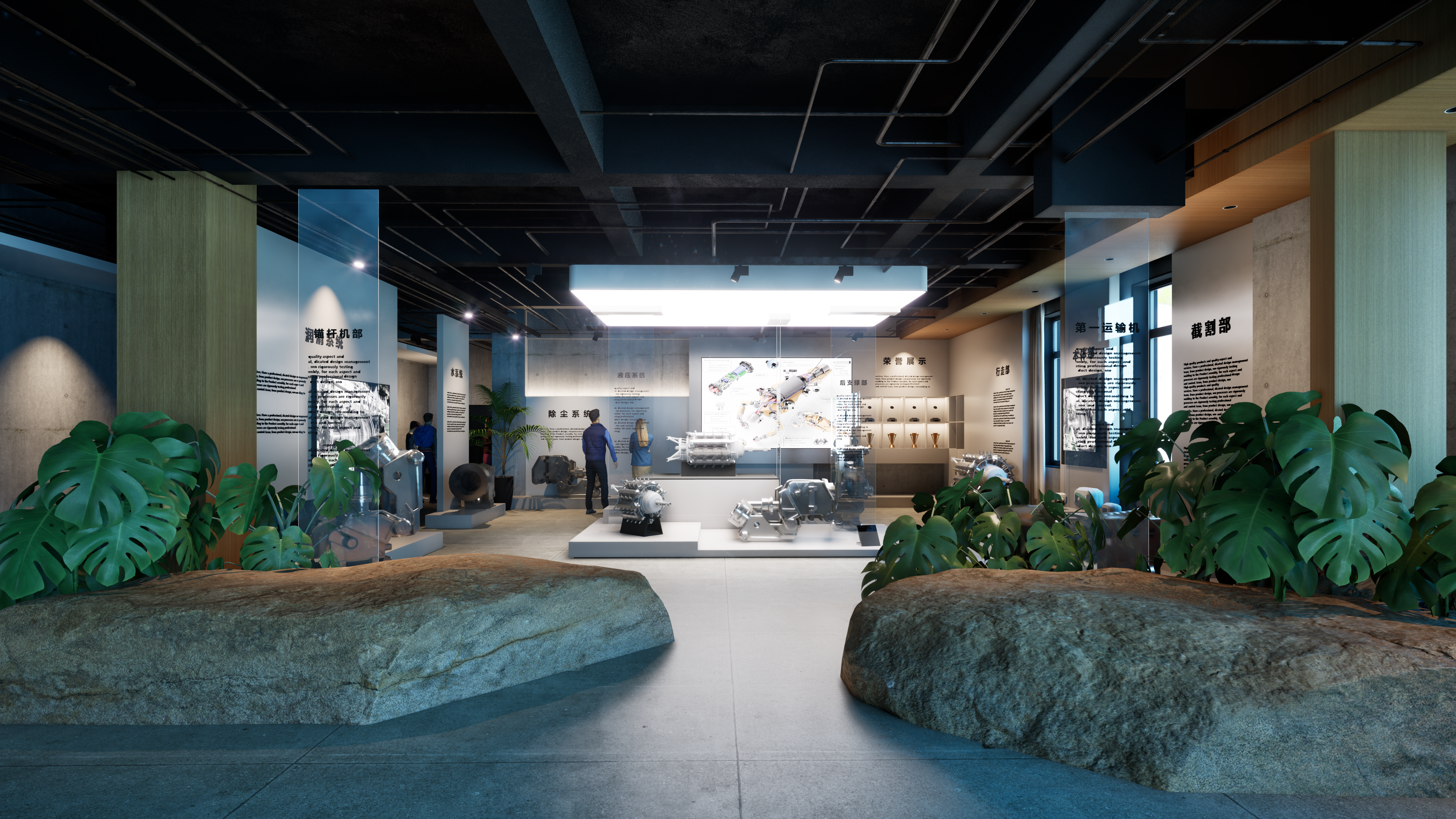 06 展厅半夜景表现