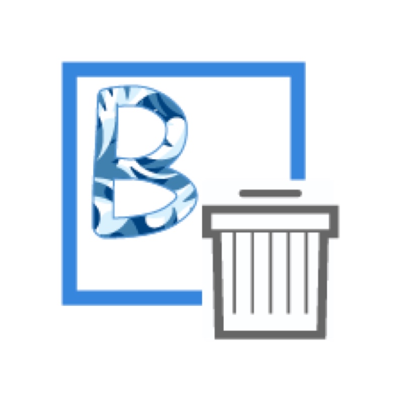 删除背面材质 / Remove Back Material