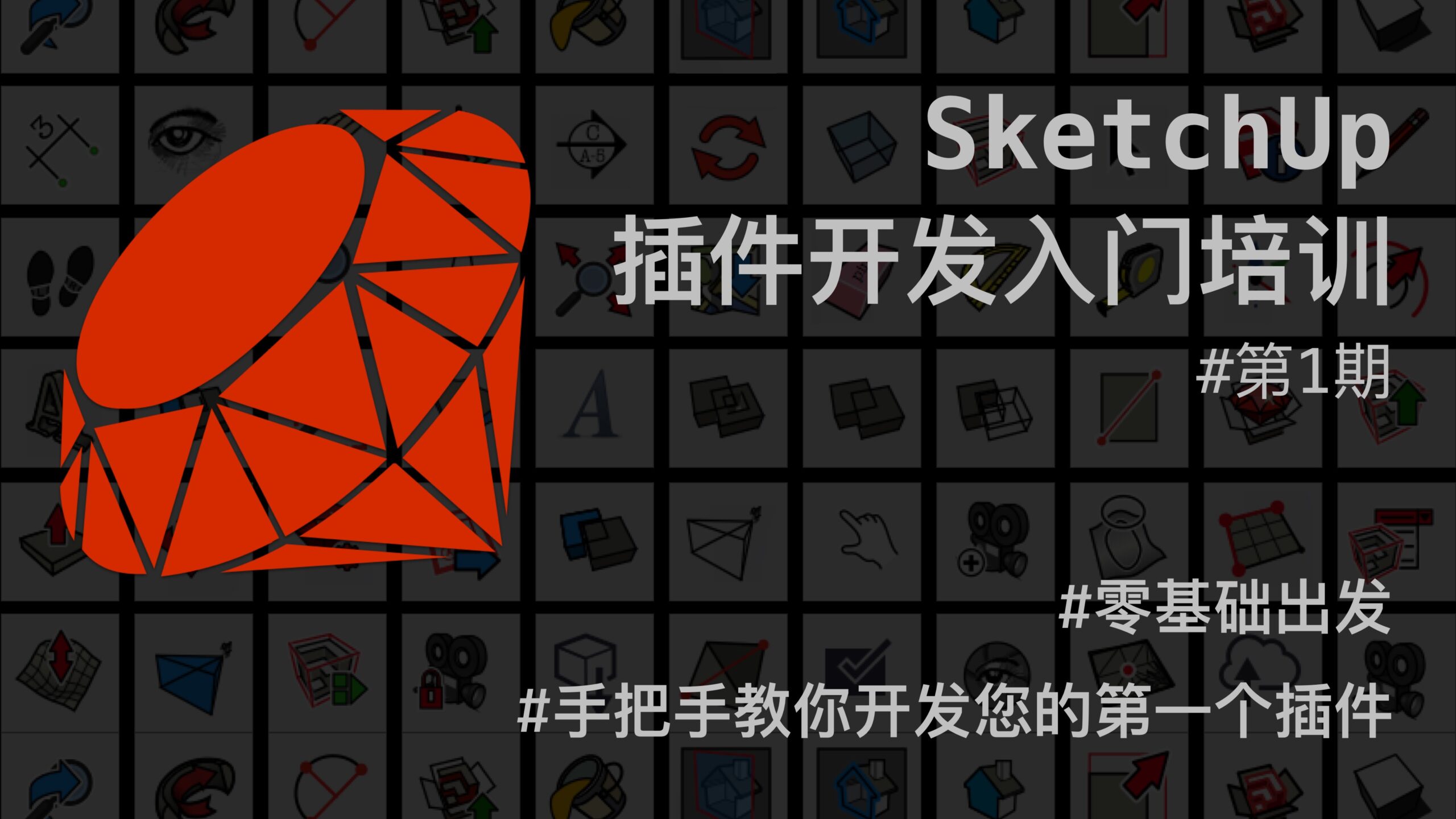 SketchUp 插件开发入门培训
