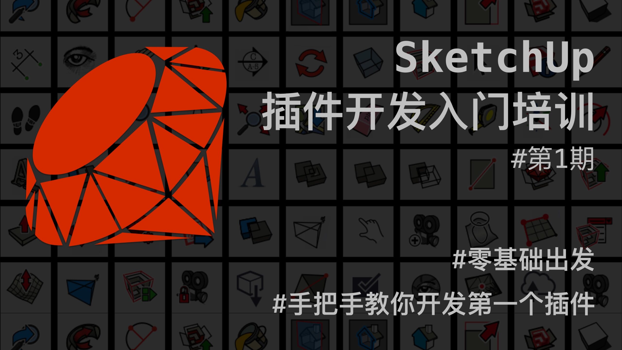 SketchUp 插件开发入门培训
