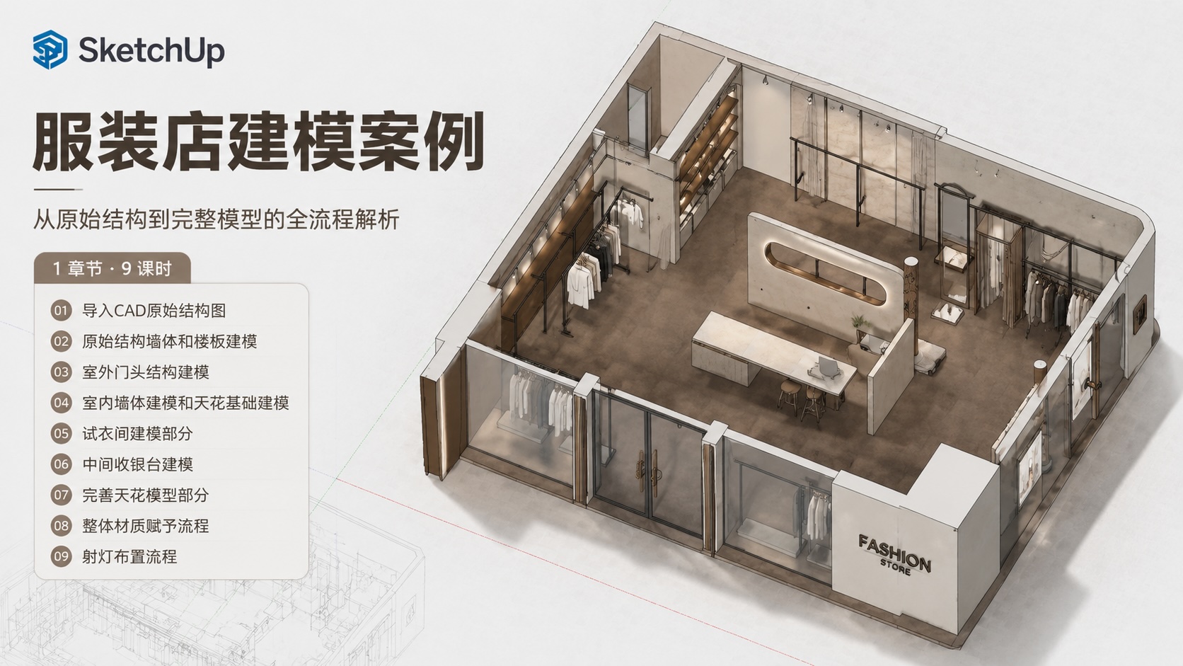 服装店建模案例