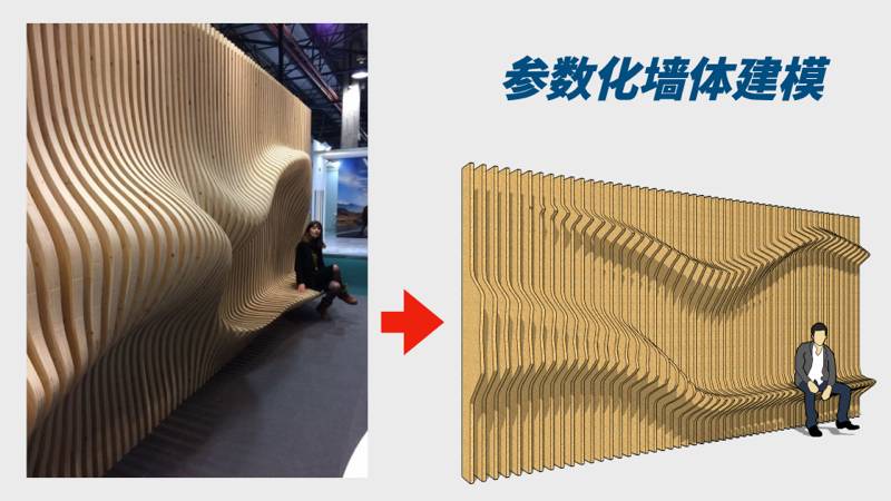 在SketchUp 中创建参数化墙体
