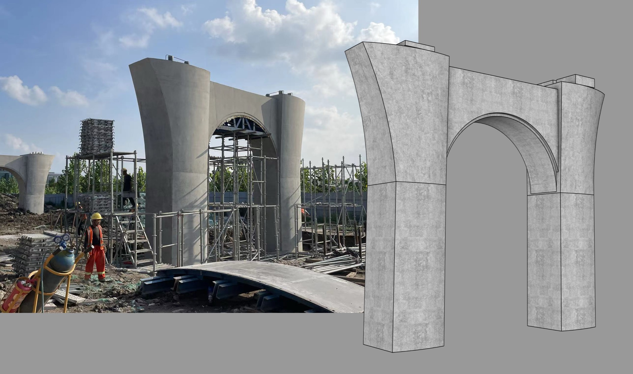 搭建建筑场景模型备份