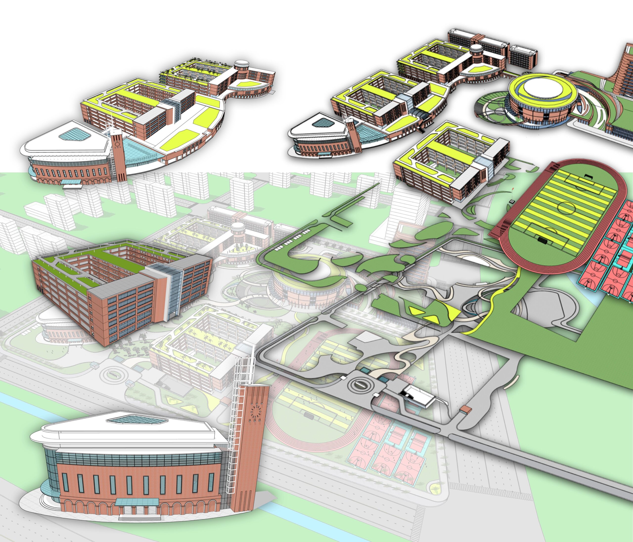 现代学校建模备份