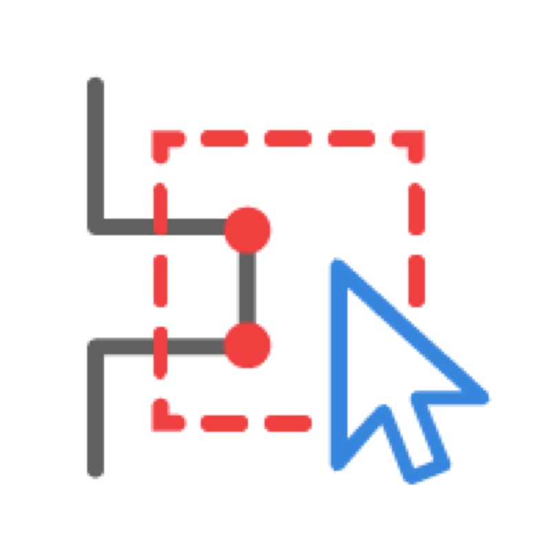 T2H Stretch By Area框选拖拽